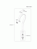 Kawasaki Geräte HA023F-BS01 (KBL23A) - Kawasaki Brush Cutter Ersatzteile HANGER