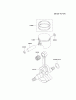 Kawasaki Geräte HA034F-AS01 (KBL34A) - Kawasaki Brush Cutter Ersatzteile PISTON/CRANKSHAFT