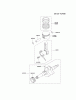Kawasaki Geräte HC050A-BS00 - Kawasaki Water Pump KWN20A Ersatzteile PISTON/CRANKSHAFT
