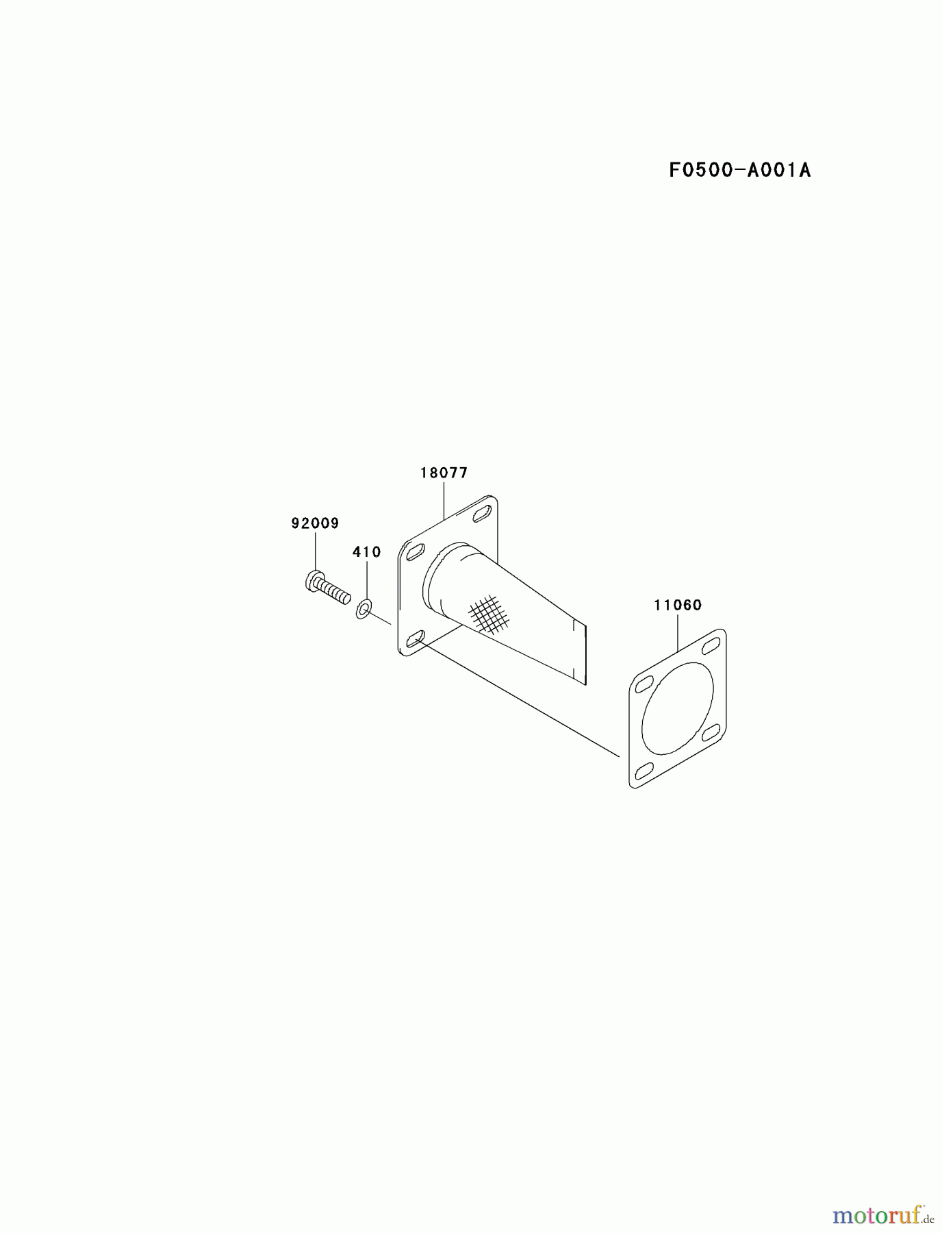  Kawasaki Geräte Wasserpumpen HF100A-BS00 - Kawasaki Trash Pump KWT40A OPTIONAL PARTS