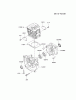 Kawasaki Geräte KRH300A-A1 (KRH300A) - Kawasaki Handheld Blower Ersatzteile CYLINDER/CRANKCASE