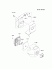 Kawasaki Geräte KMS27A-A4 - Kawasaki Multi-Task Series, Power Unit Ersatzteile AIR-FILTER/MUFFLER
