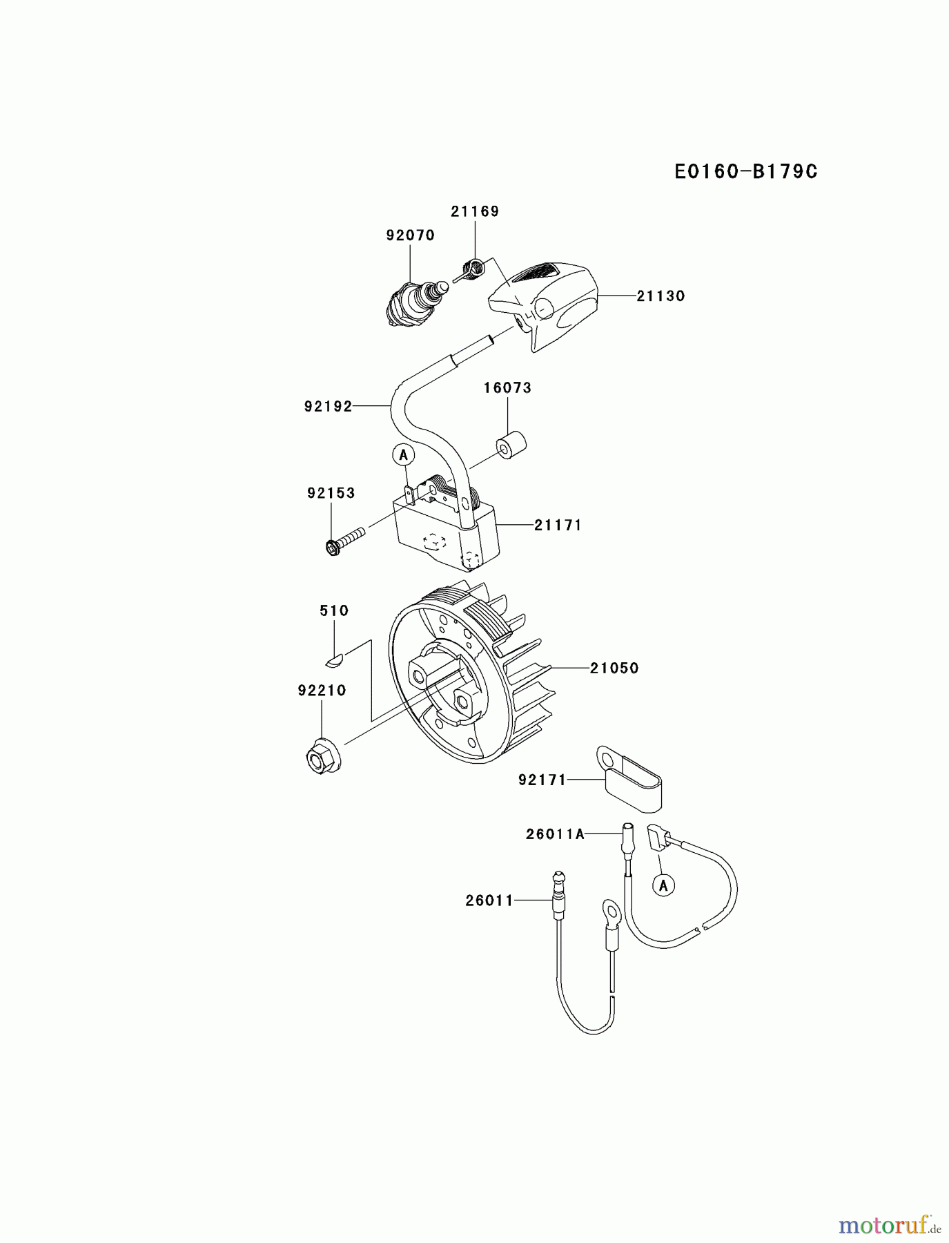  Kawasaki Geräte Trimmer, Faden / Bürste KBL27BC-A1 (KBL27BC) - Kawasaki Brush Cutter ELECTRIC-EQUIPMENT