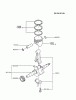 Kawasaki Geräte GAH20A-DS01 (GA3200A) - Kawasaki Generator Ersatzteile PISTON/CRANKSHAFT