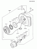 Kawasaki Geräte GAW30A-CS00 (GA2300A) - Kawasaki Generator Ersatzteile STARTER