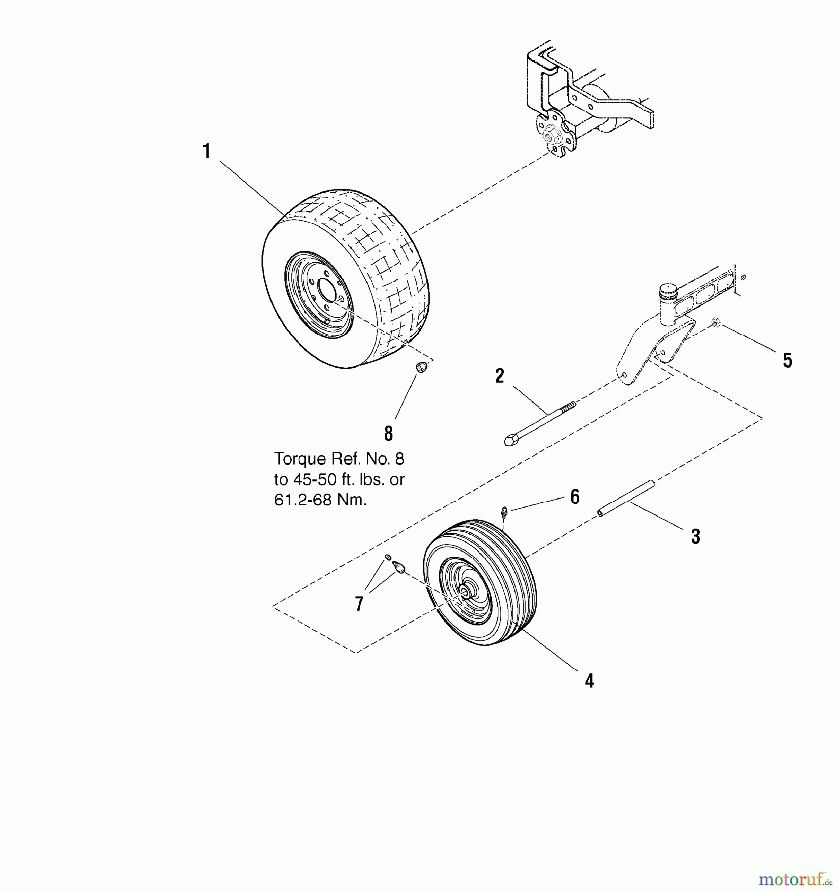  Murray Nullwendekreismäher, Zero-Turn 107.287910 (7800340) - Craftsman ZTS7500, 26HP Kohler w/50