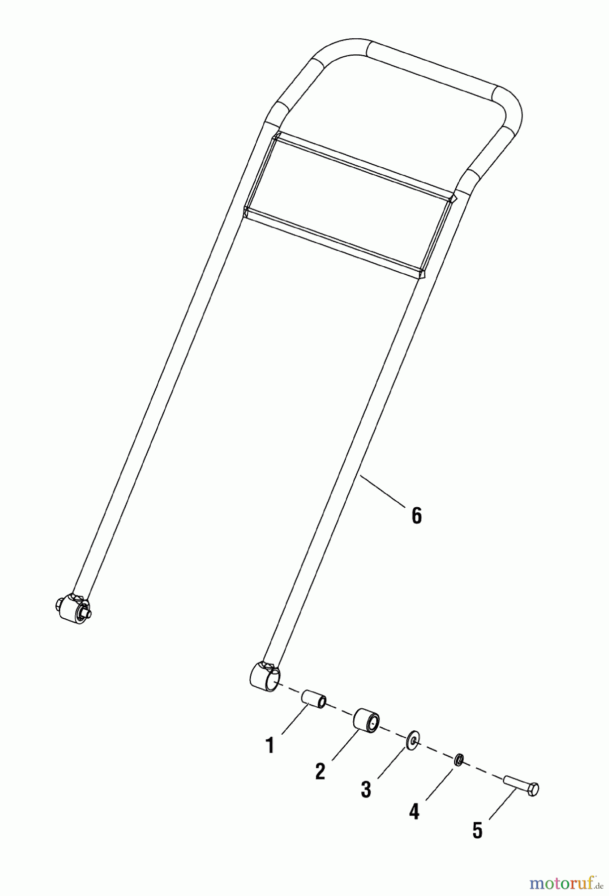  Murray Sonstiges EX135WT-C (866052) - Briggs & Stratton Compactor Handle Group (80003983)