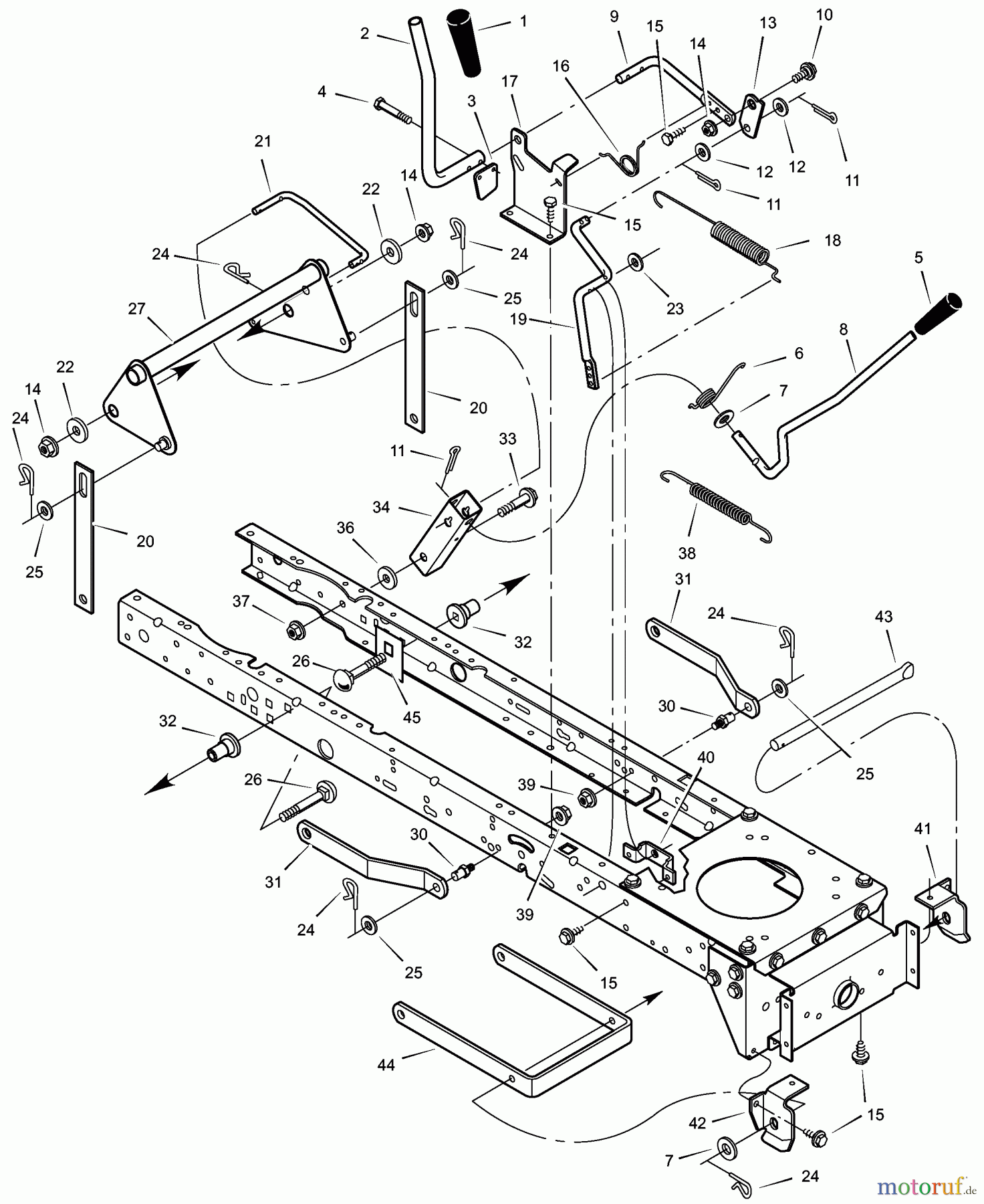  Murray Rasen- und Gartentraktoren 405000x31A - Scotts 40