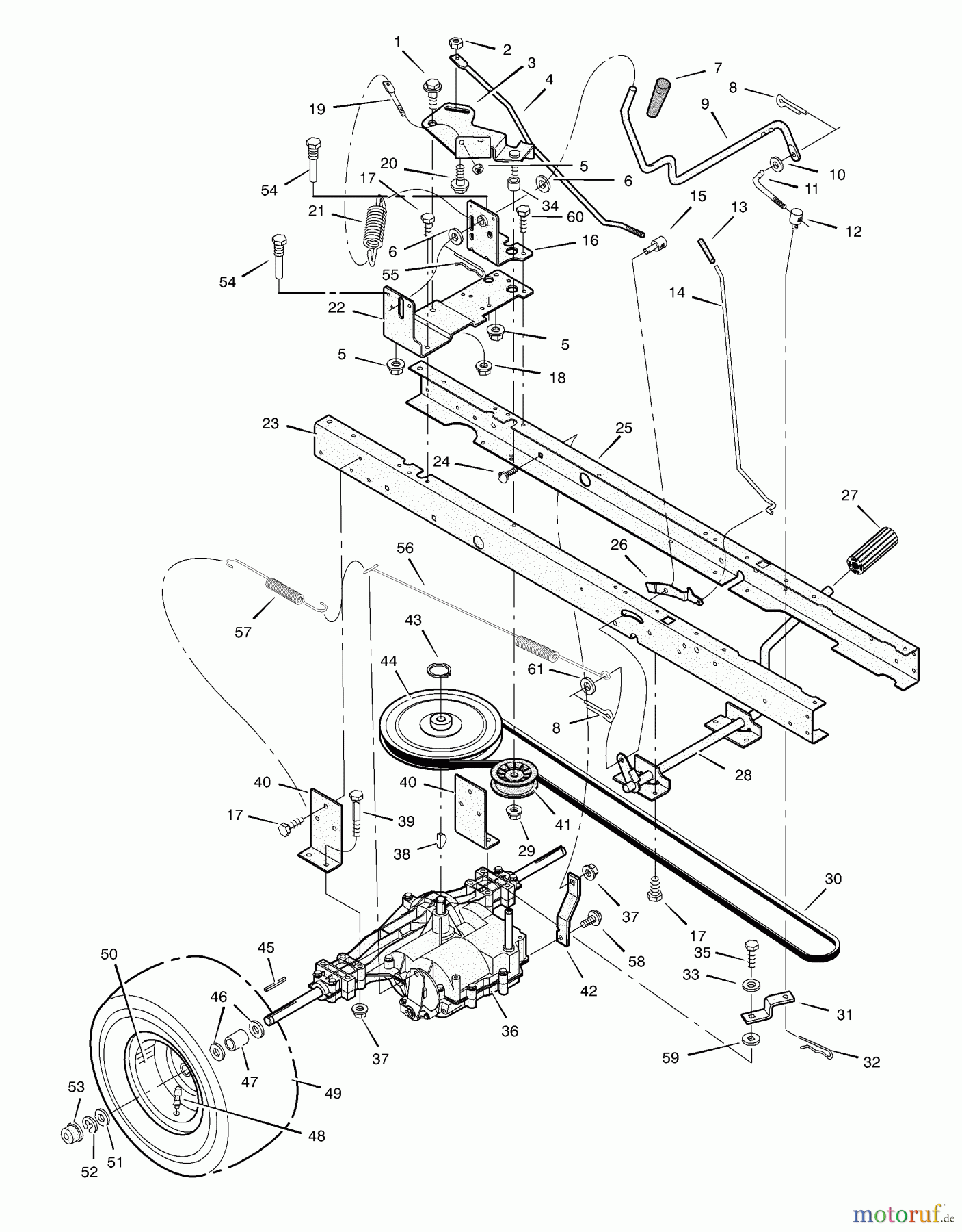  Murray Rasen- und Gartentraktoren 405000x8B - Scotts 40