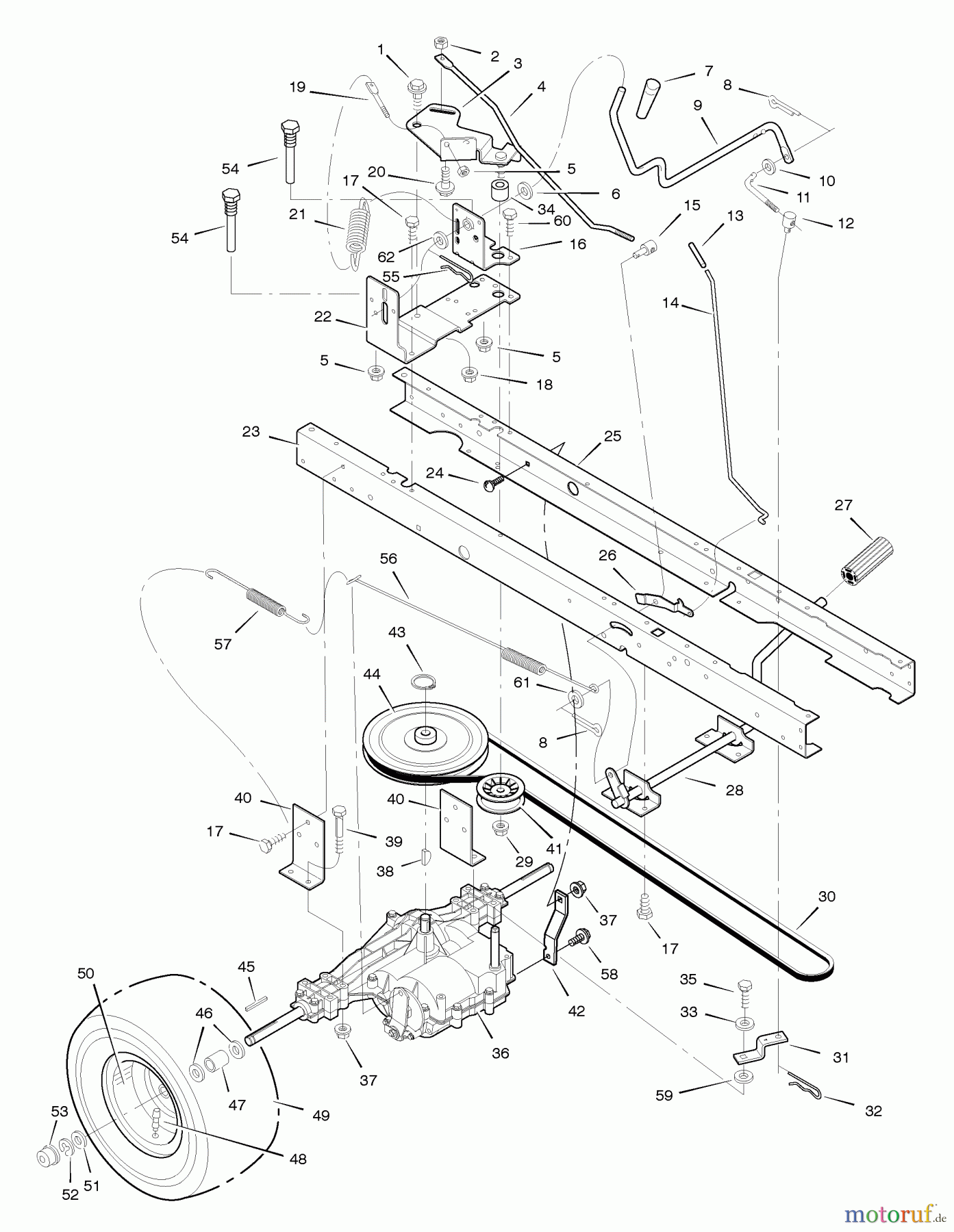  Murray Rasen- und Gartentraktoren 405000x8E - Scotts 40