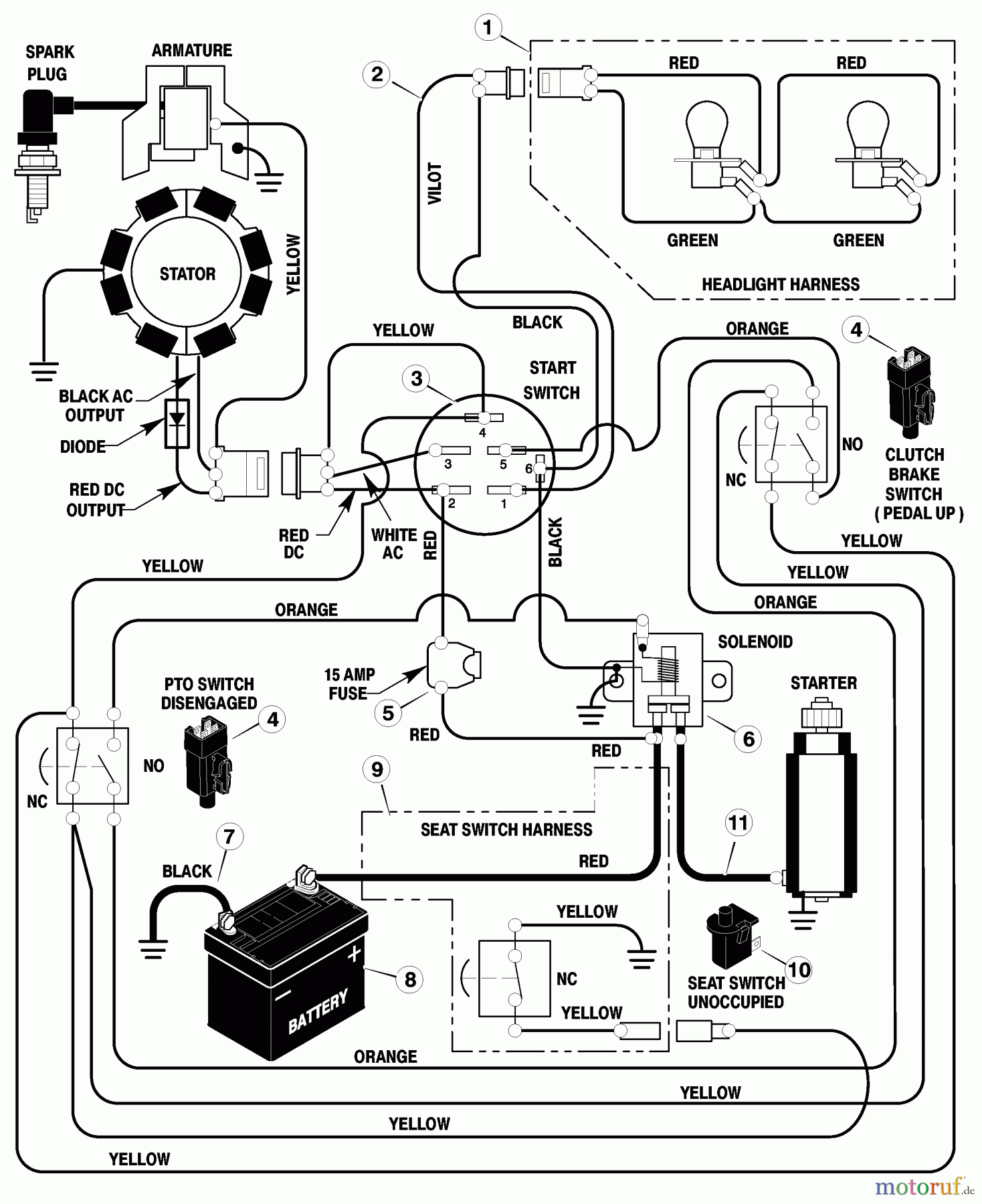  Murray Rasen- und Gartentraktoren 405005x99A - B&S/Murray 40