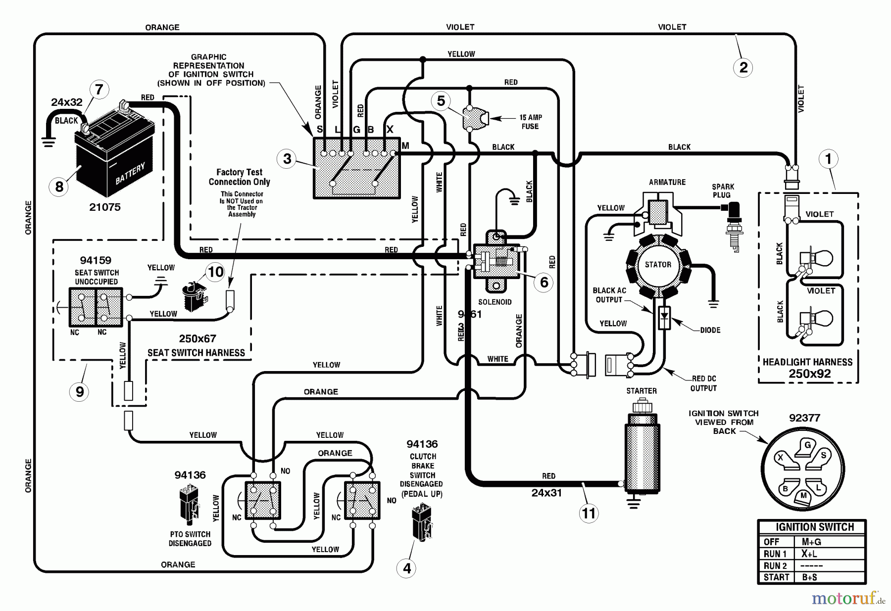  Murray Rasen- und Gartentraktoren 405030x48B - B&S/Murray 40