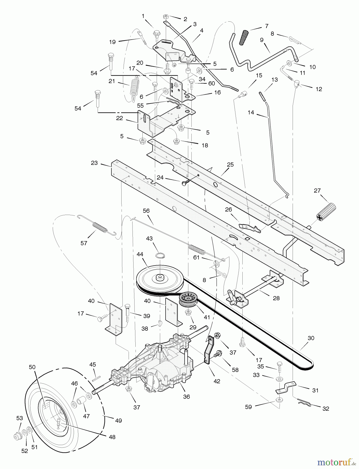  Murray Rasen- und Gartentraktoren 405030x48C - B&S/Murray 40