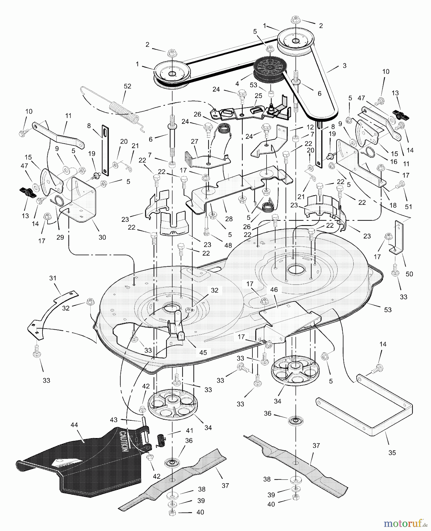  Murray Rasen- und Gartentraktoren 40507x8A - Scotts 40