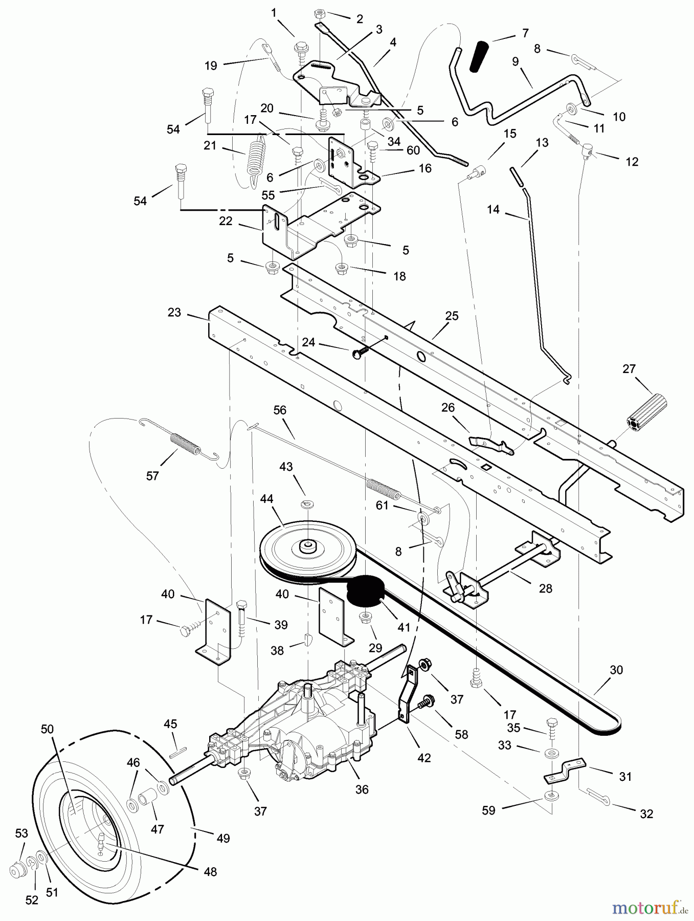  Murray Rasen- und Gartentraktoren 40508x92H - B&S/Murray 40