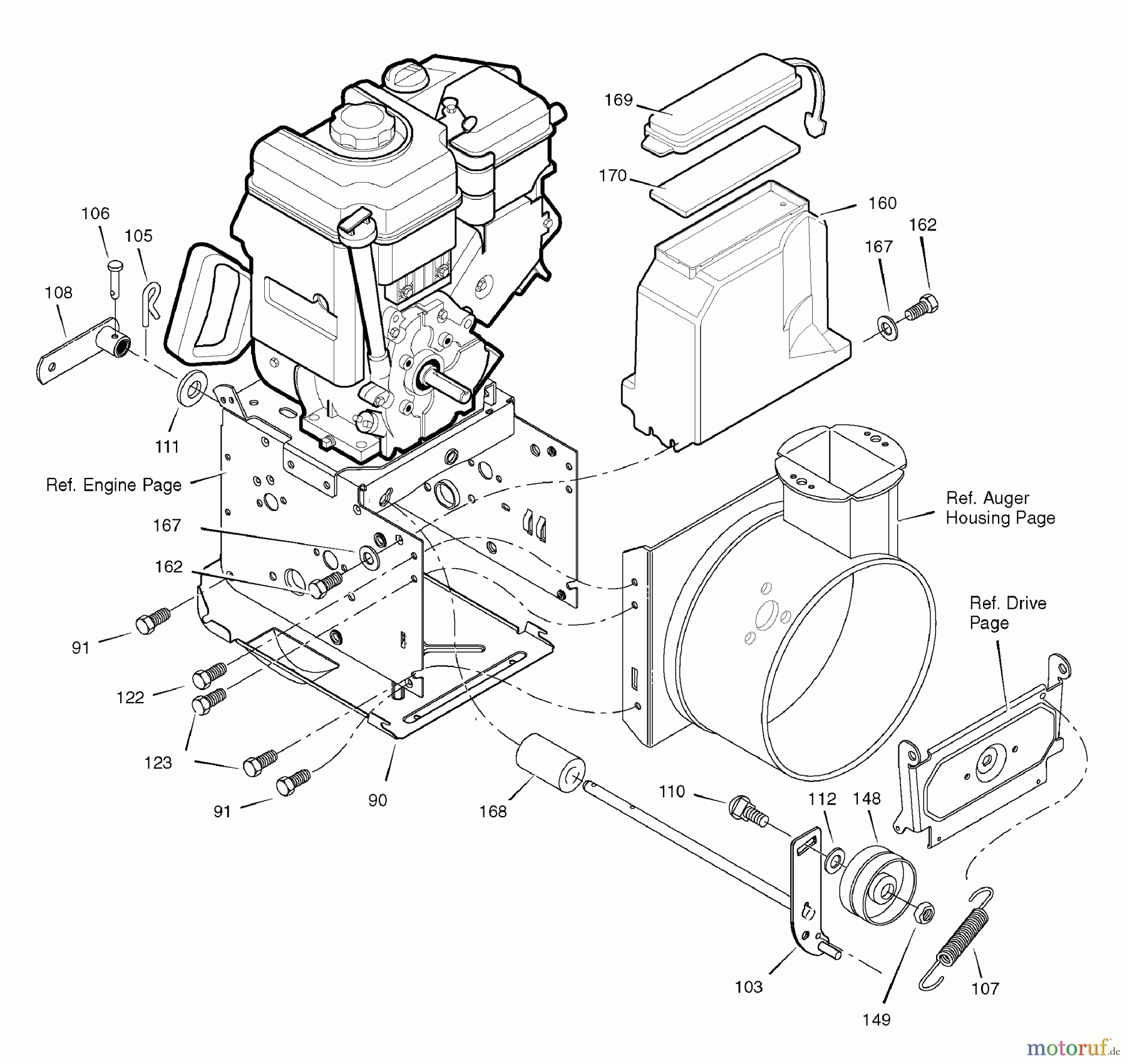  Murray Schneefräsen C950-52730-0 (1695383) - Craftsman 27