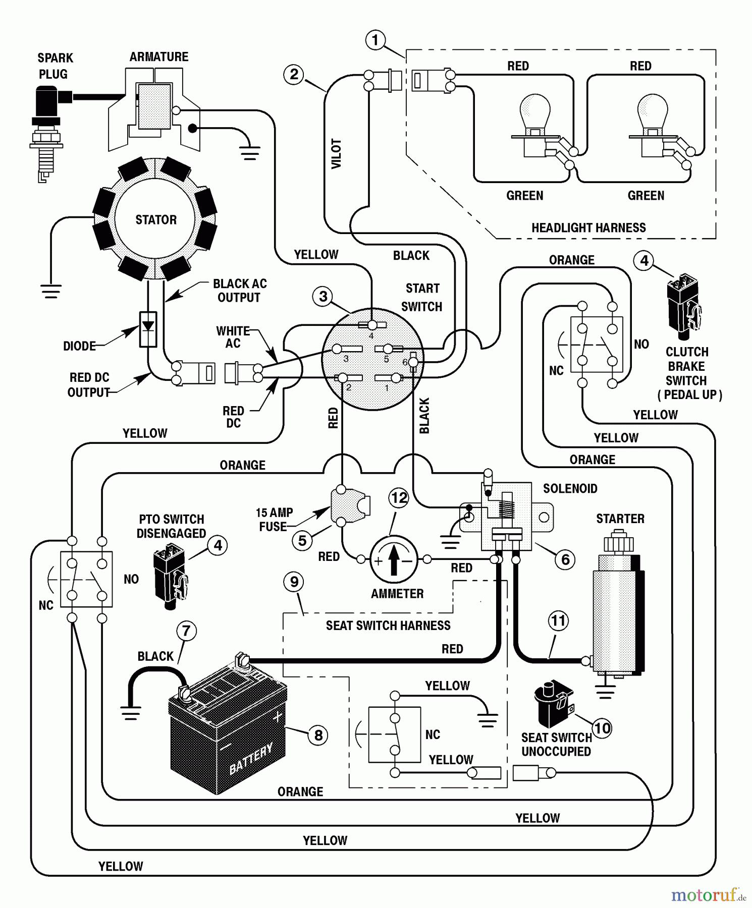  Murray Rasen- und Gartentraktoren 40541x99C - B&S/Murray 40