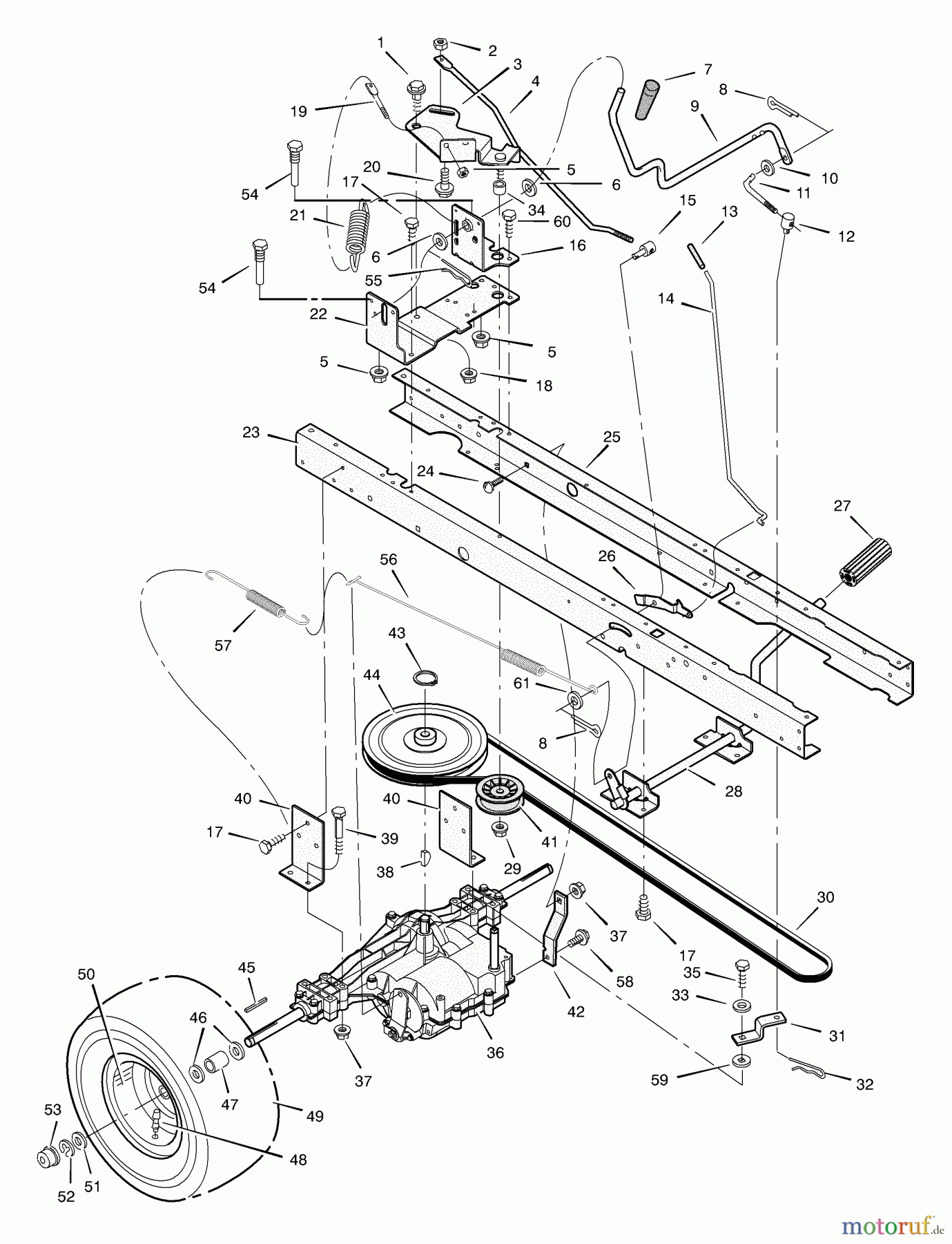  Murray Rasen- und Gartentraktoren 425004x99A - B&S/Murray 42