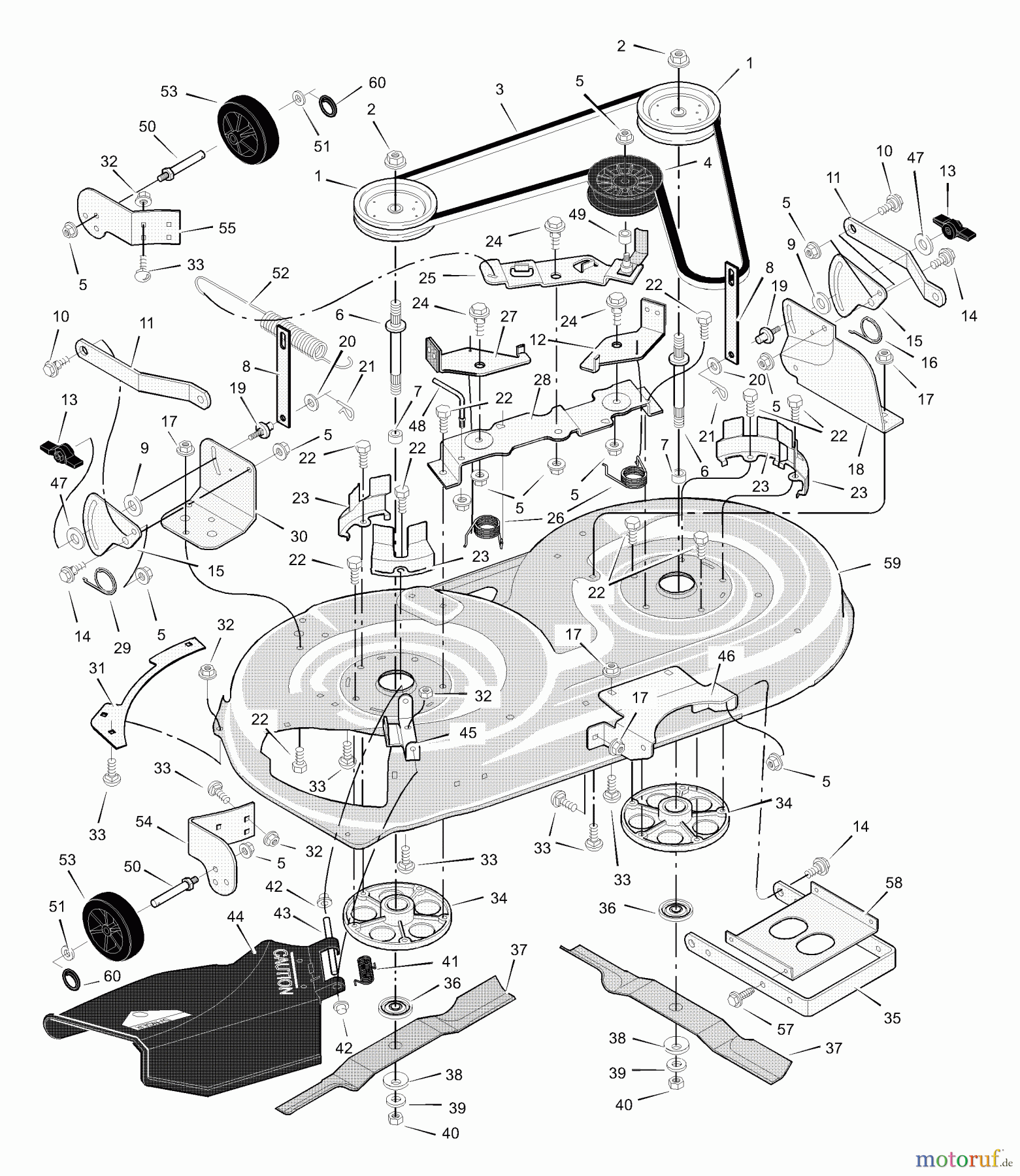  Murray Rasen- und Gartentraktoren 425610x99B - B&S/Murray 42