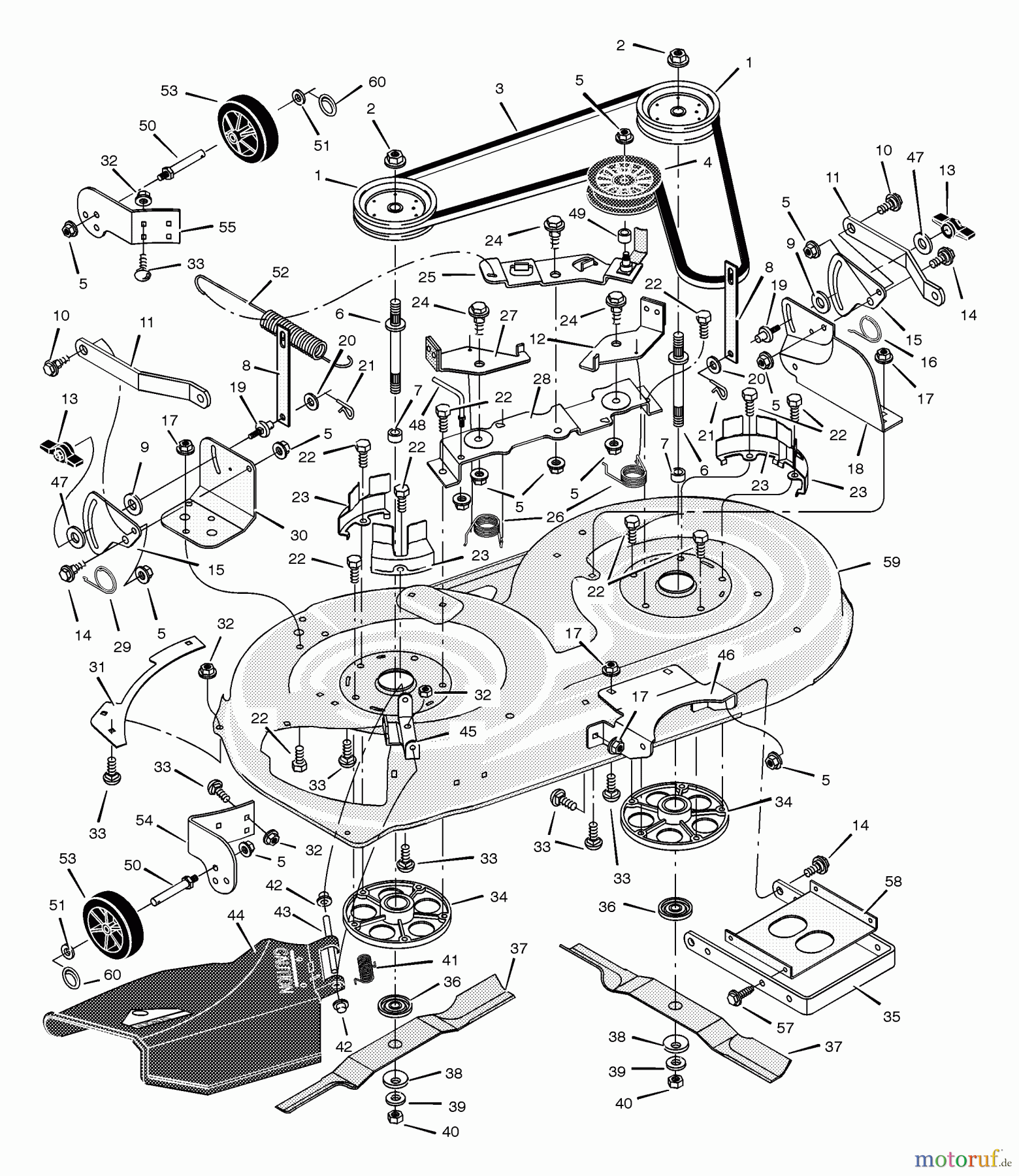  Murray Rasen- und Gartentraktoren 425611x99A - B&S/Murray 42