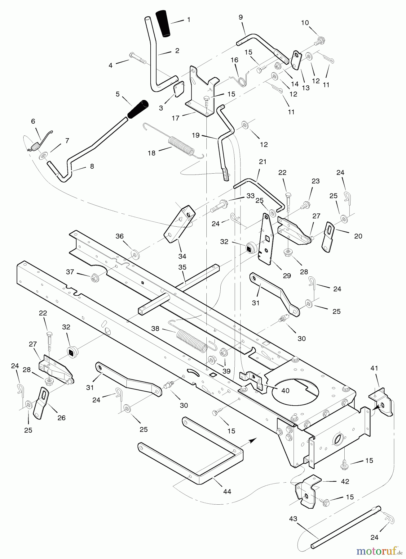  Murray Rasen- und Gartentraktoren 42578x30A - Murray 42