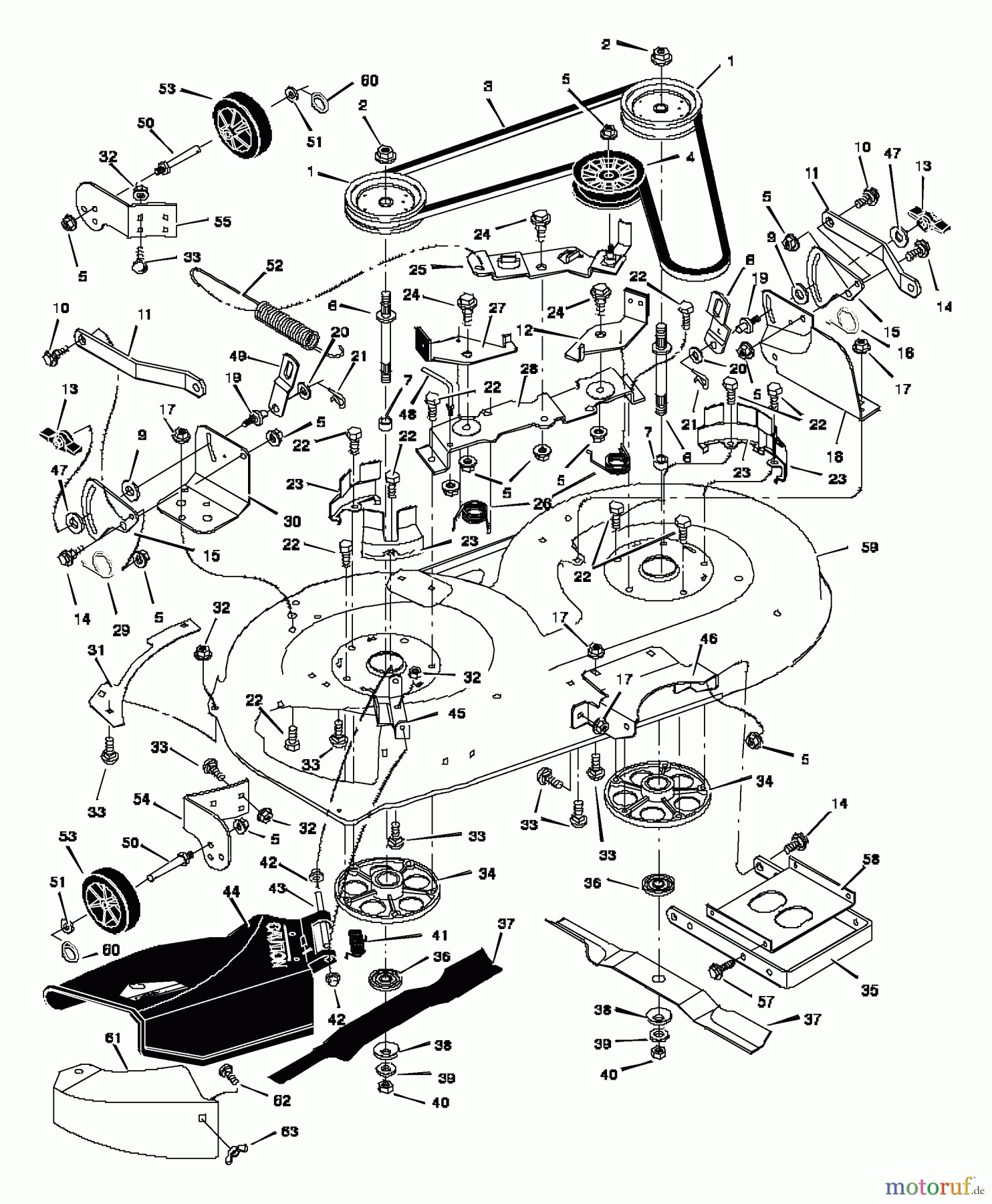  Murray Rasen- und Gartentraktoren 42578x6A - Murray Ultra 42