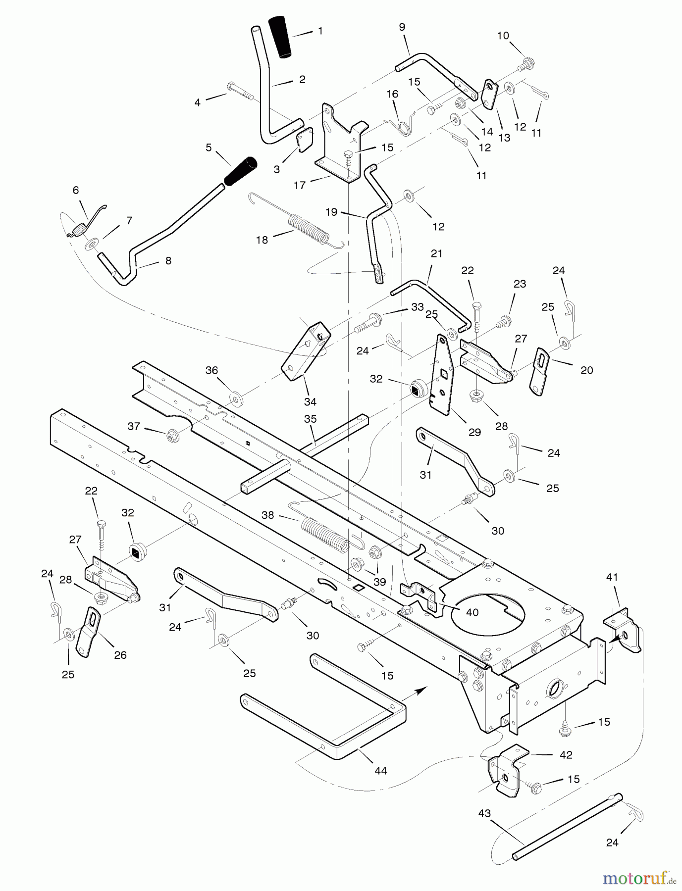  Murray Rasen- und Gartentraktoren 42586x9A - B&S/Murray 42