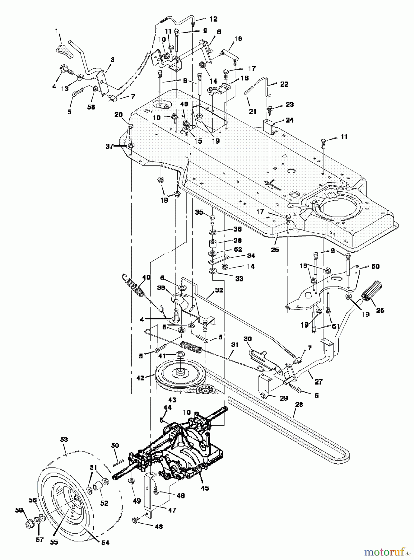  Murray Rasen- und Gartentraktoren 42823A - Murray 42