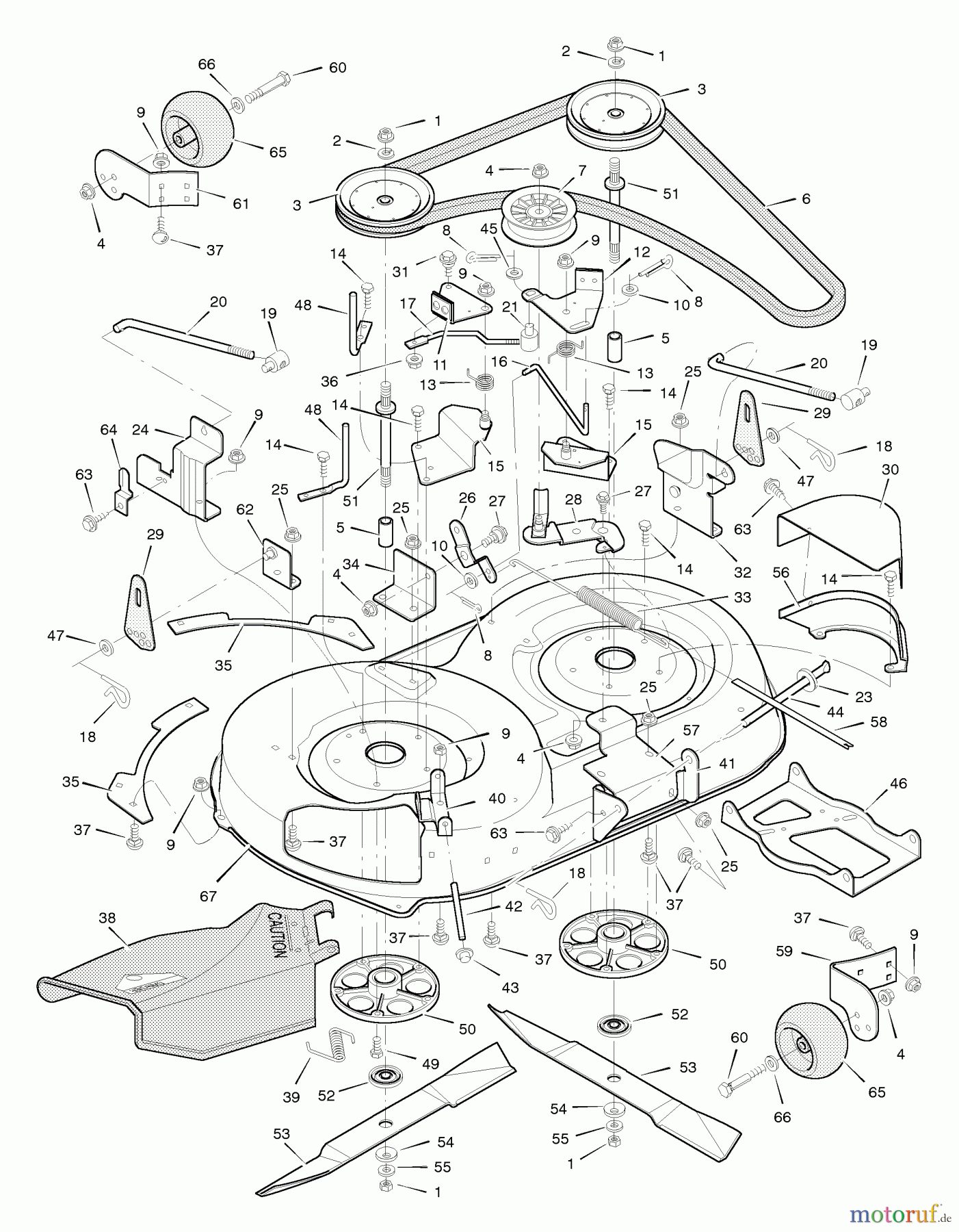  Murray Rasen- und Gartentraktoren 42910x30A - Murray 42