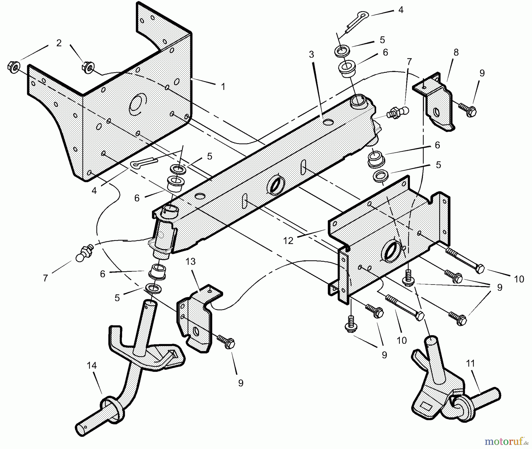  Murray Rasen- und Gartentraktoren 461000x71A - B&S/Murray 46