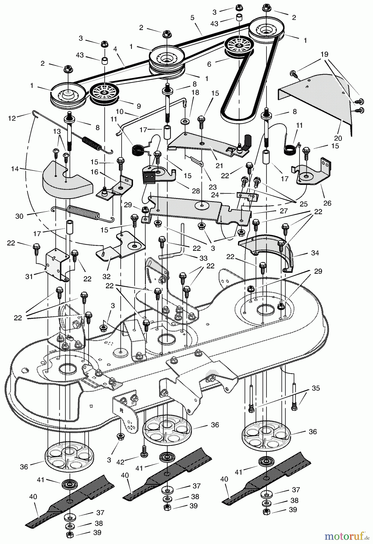  Murray Rasen- und Gartentraktoren 461007x92A - B&S/Murray 46