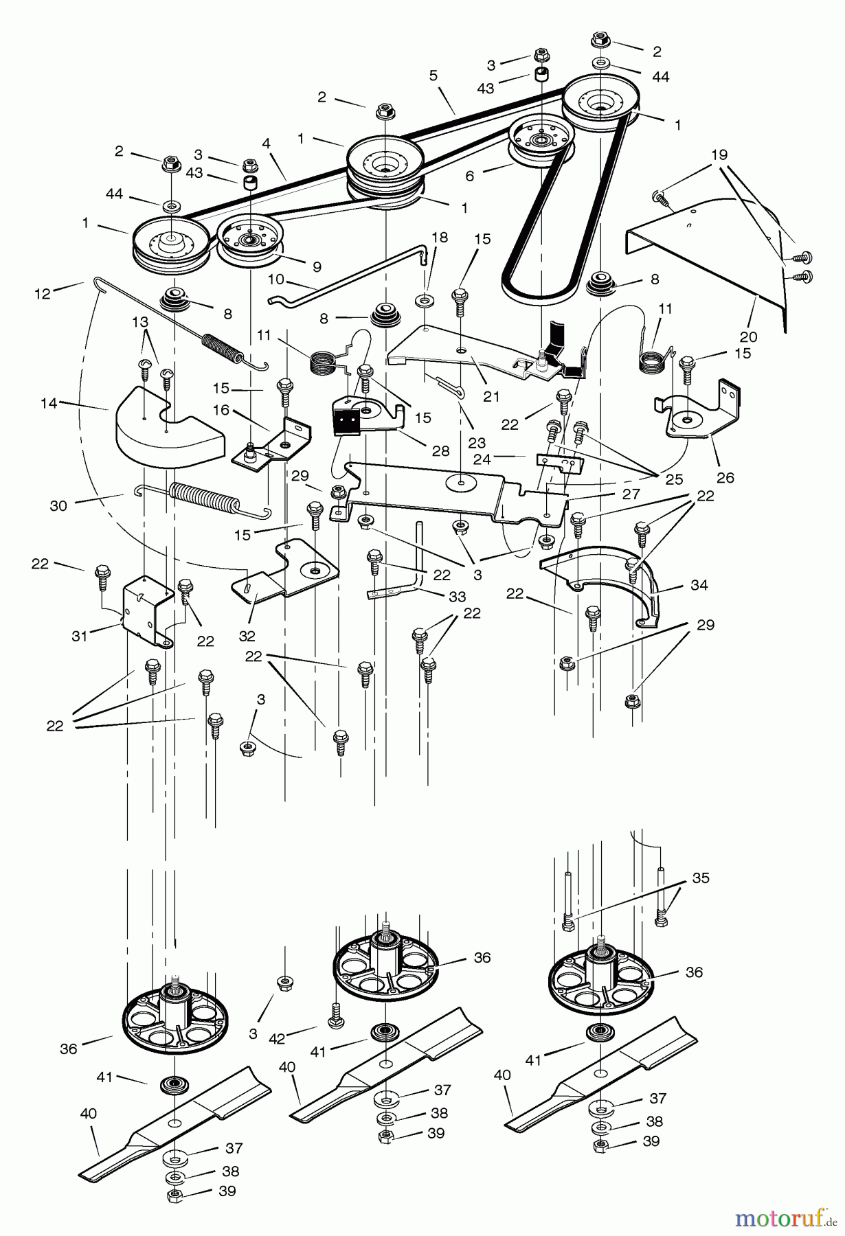  Murray Rasen- und Gartentraktoren 461008x92A - B&S/Murray 46