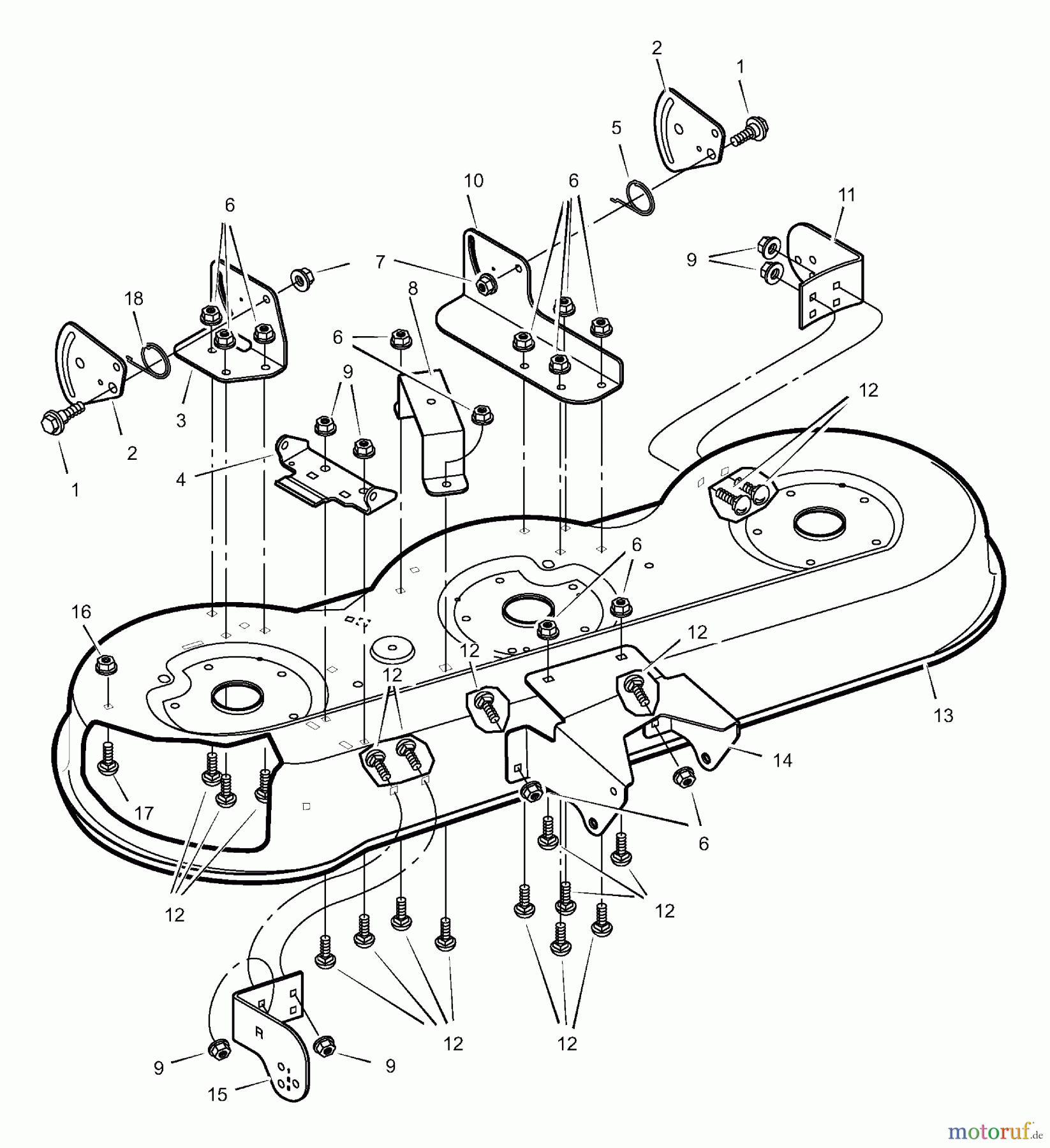  Murray Rasen- und Gartentraktoren 46103x92A - B&S/Murray 46