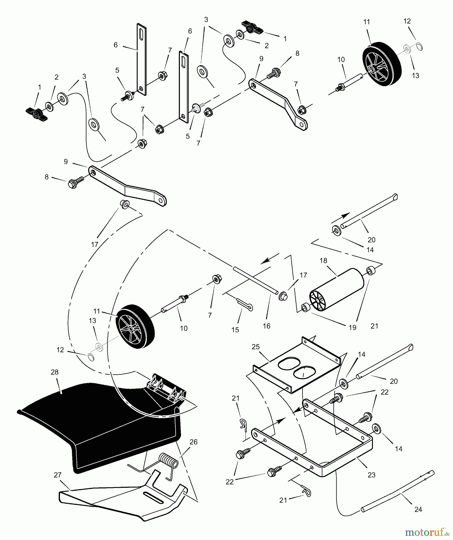  Murray Rasen- und Gartentraktoren 46103x92A - B&S/Murray 46