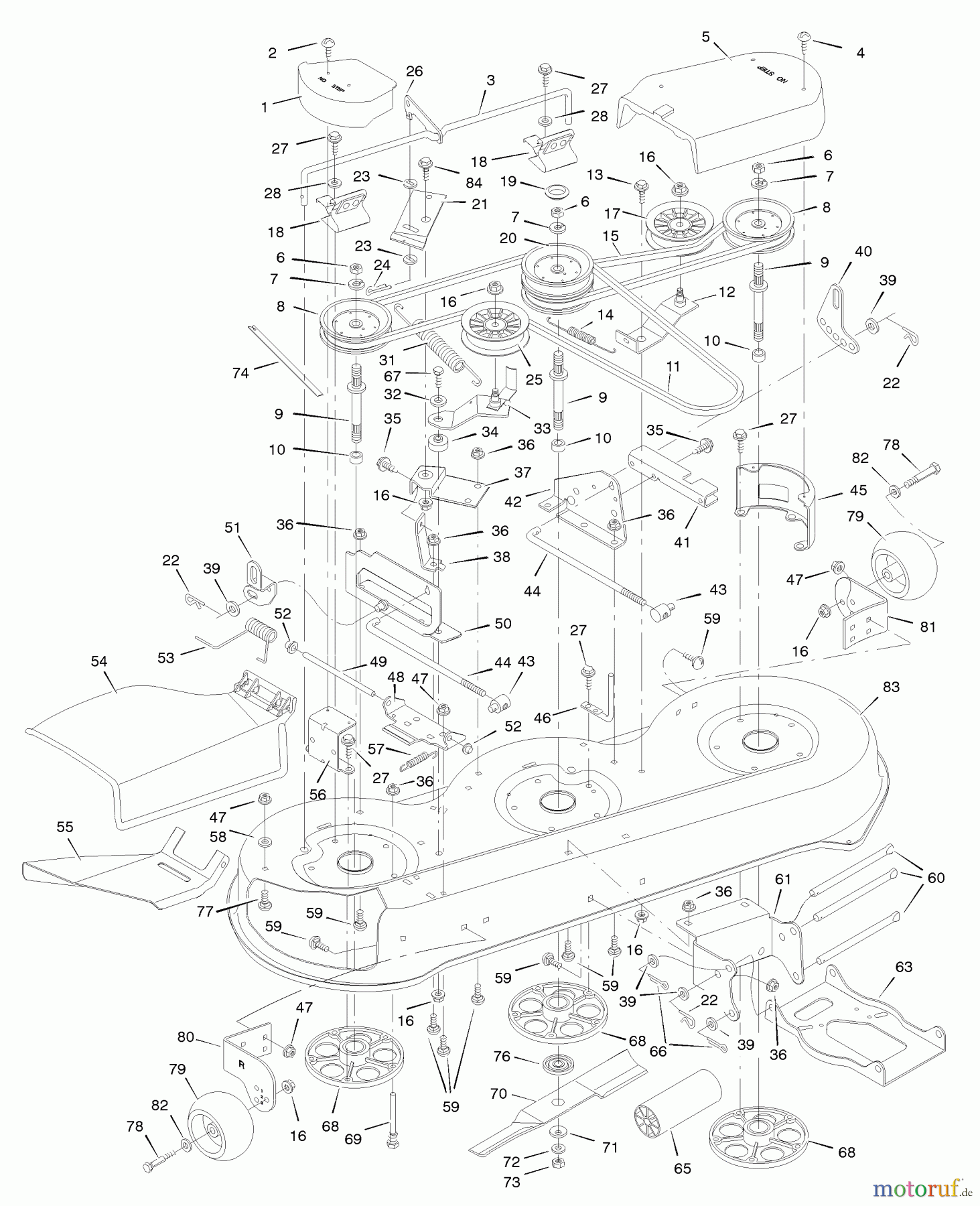  Murray Rasen- und Gartentraktoren 46379x71A - B&S/Murray 46