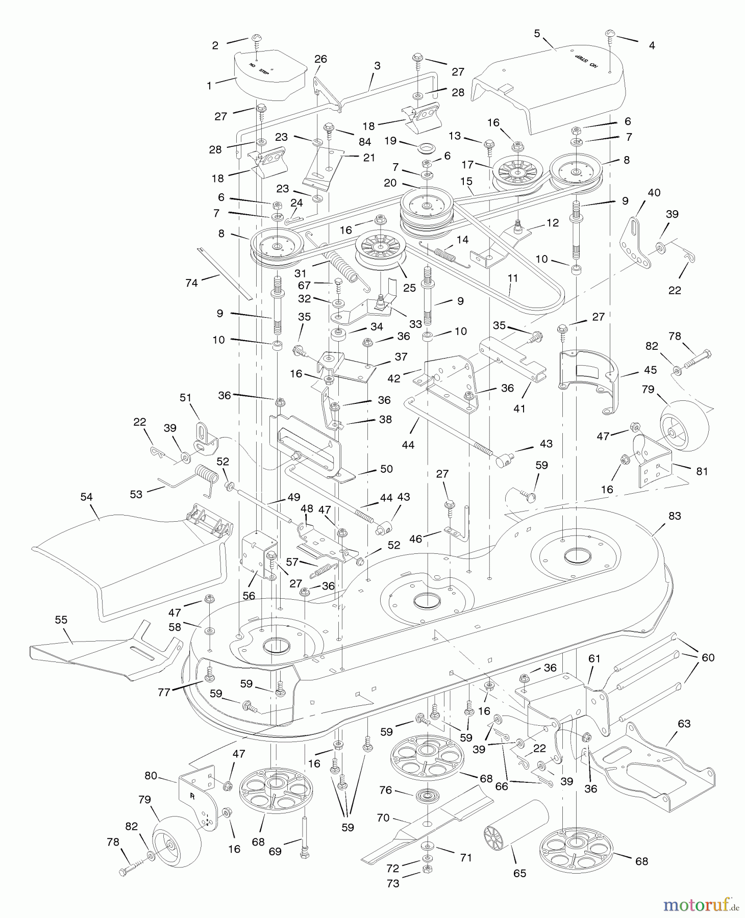  Murray Rasen- und Gartentraktoren 46400x5A - Murray 46