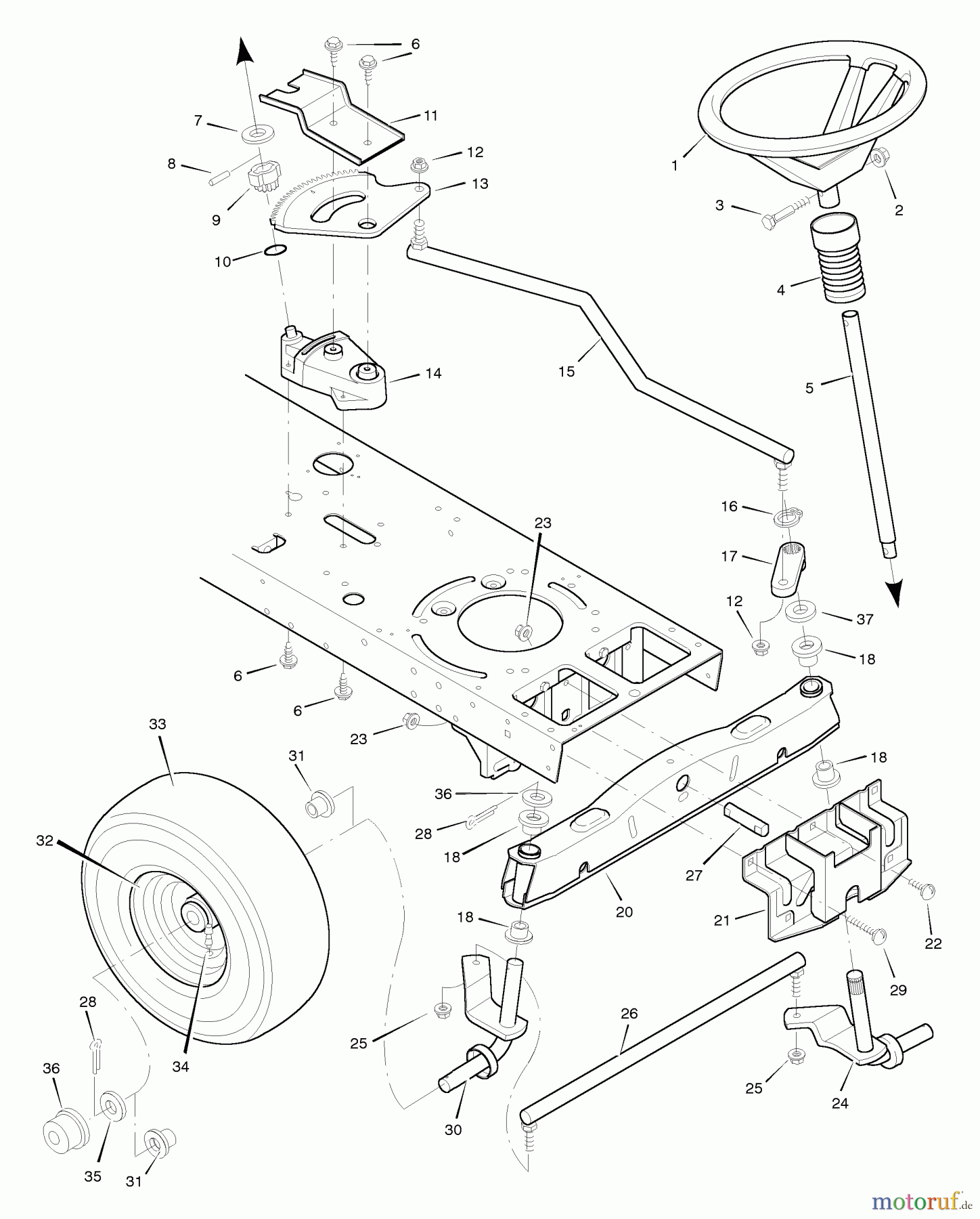  Murray Rasen- und Gartentraktoren 46400x5A - Murray 46