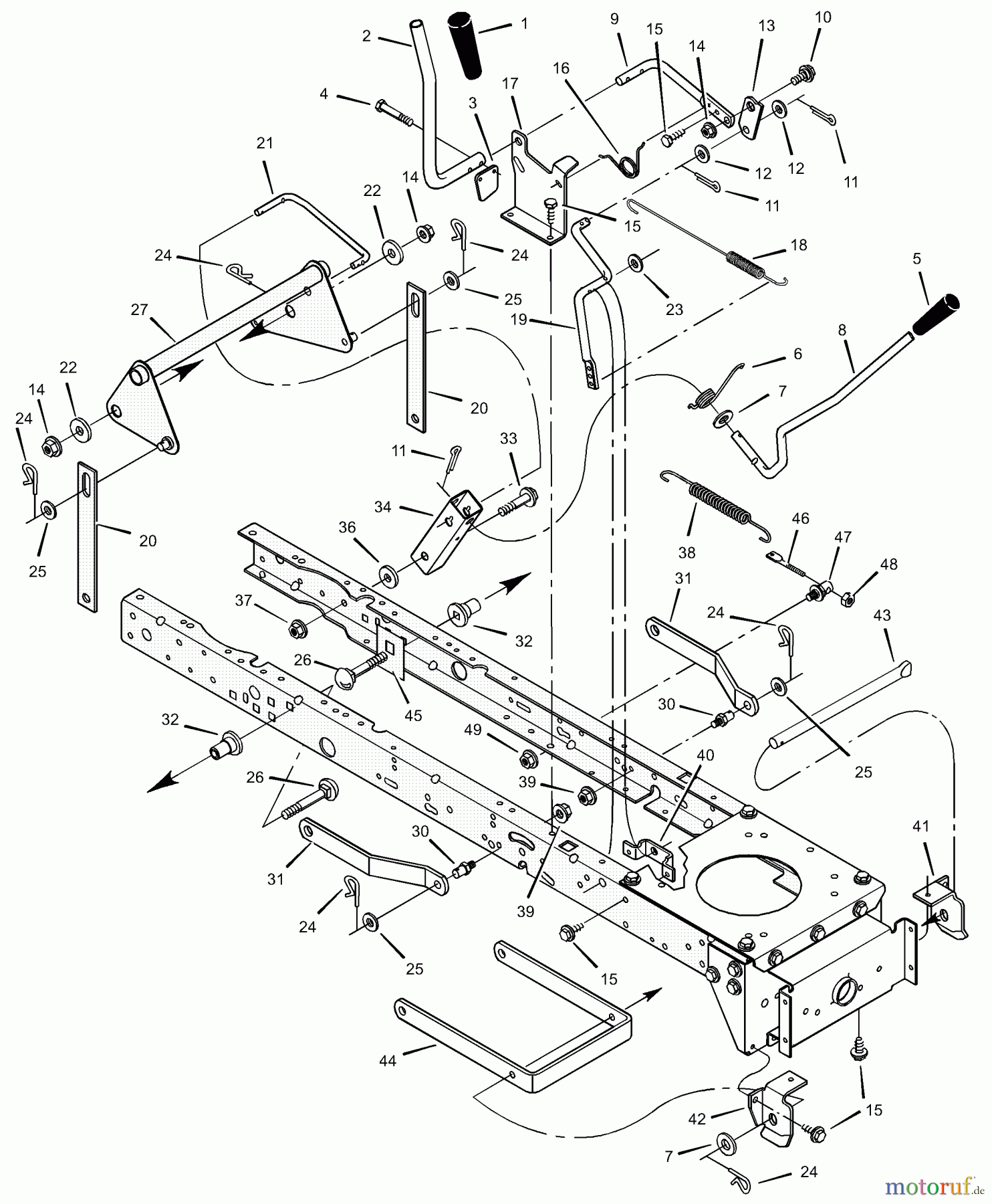  Murray Rasen- und Gartentraktoren 465305x92B - B&S/Murray 46