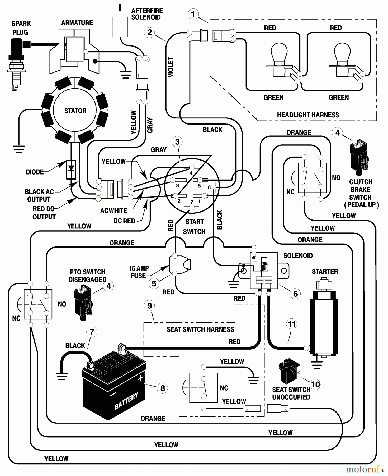  Murray Rasen- und Gartentraktoren 465600x8A - Scotts 46