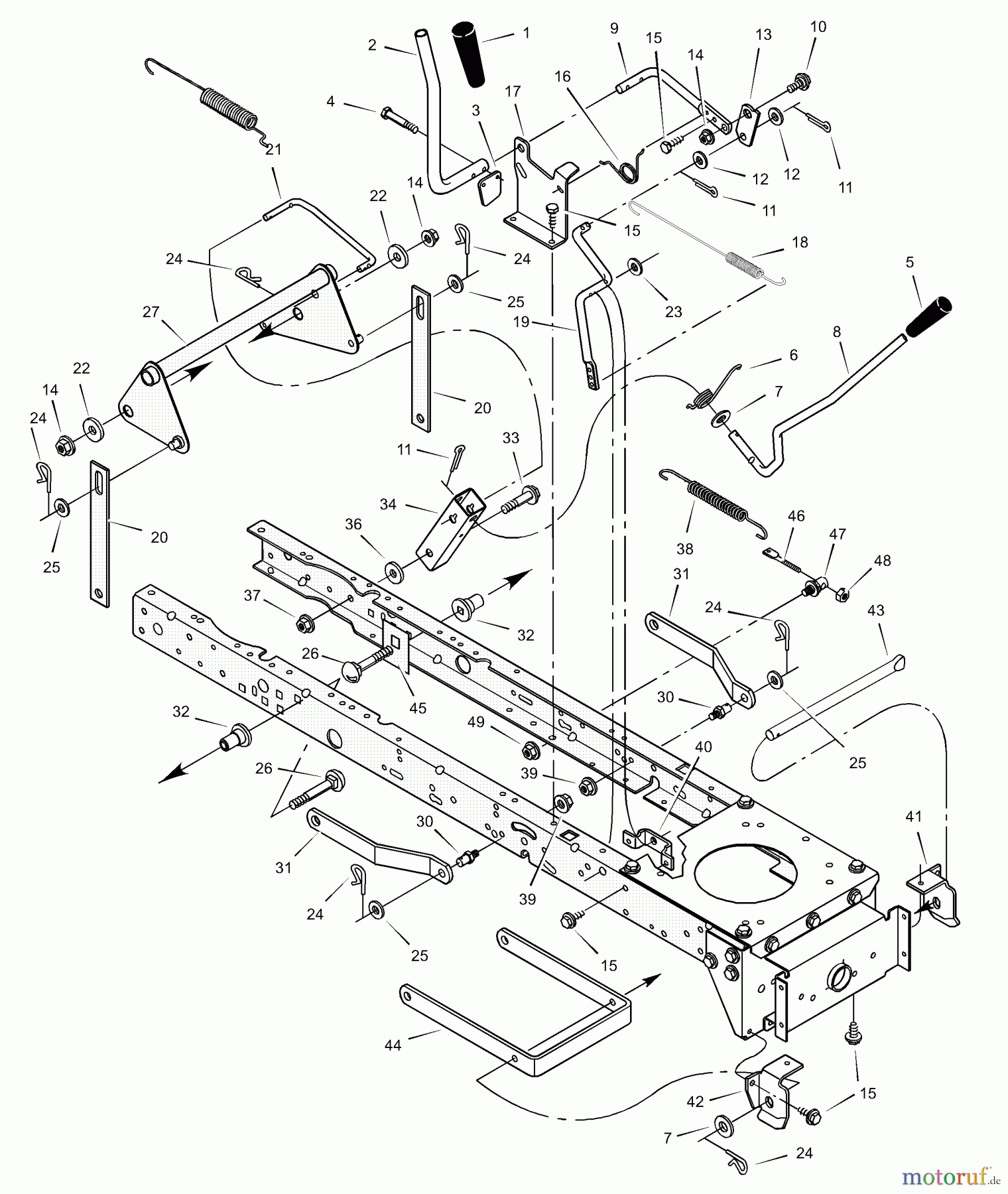  Murray Rasen- und Gartentraktoren 465603x92B - B&S/Murray 46