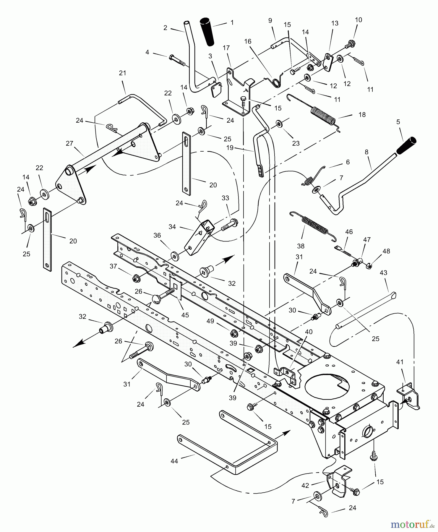  Murray Rasen- und Gartentraktoren 465606x692A - Stanley 46