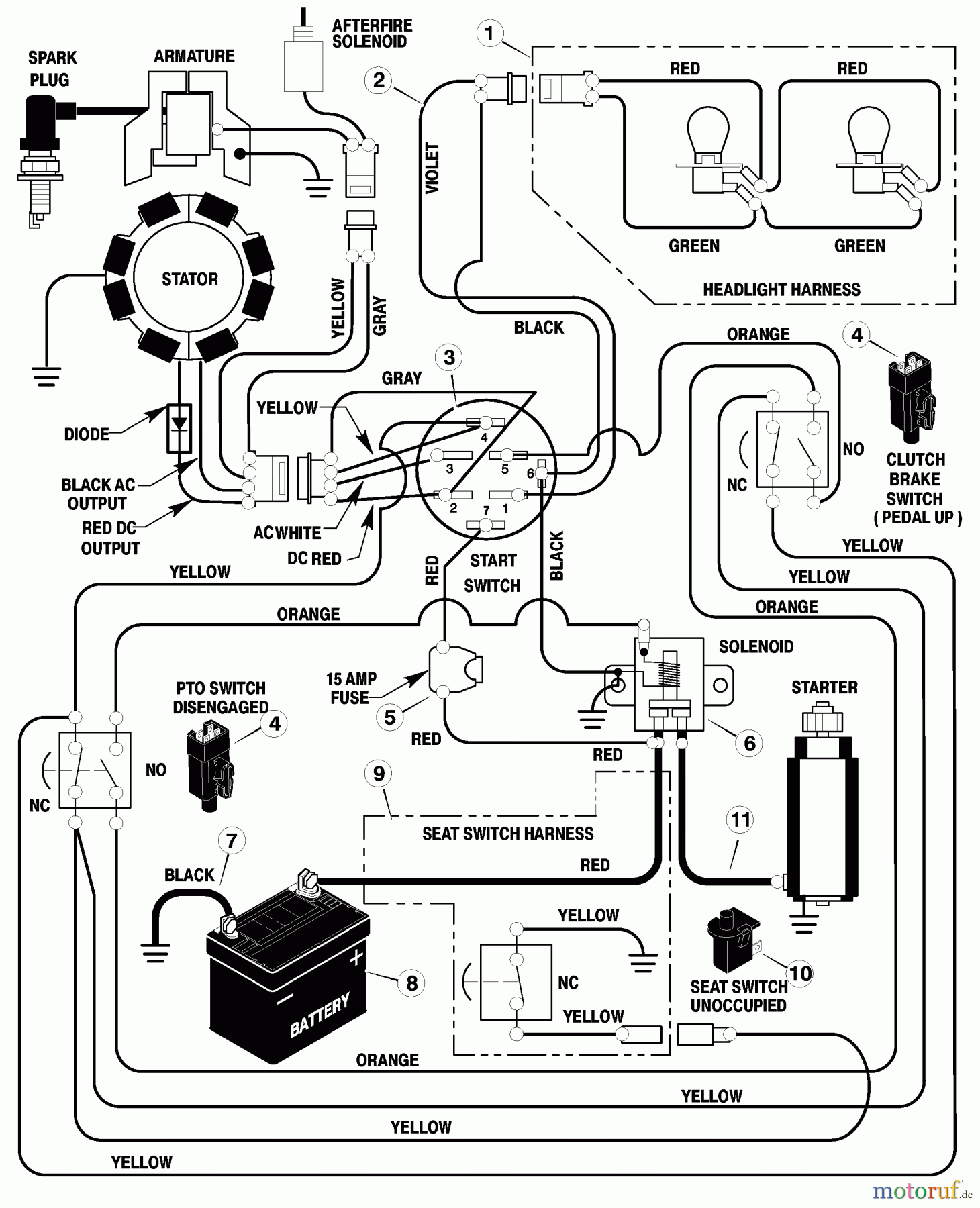  Murray Rasen- und Gartentraktoren 465610x99A - B&S/Murray 46