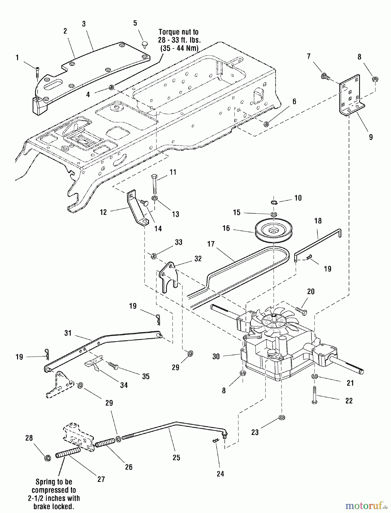  Murray Rasen- und Gartentraktoren 107.250050 (2691086-00) - Craftsman CTX9000, 46