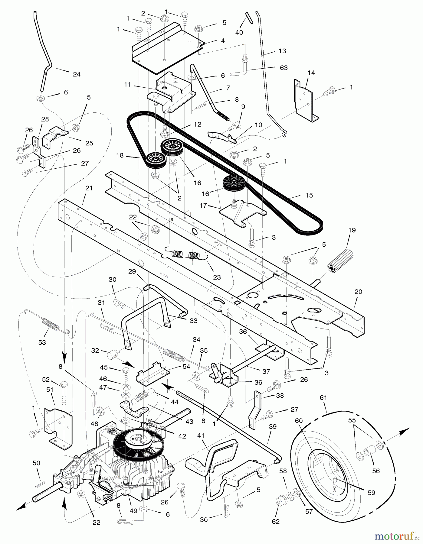  Murray Rasen- und Gartentraktoren 46568x6A - Murray Ultra 46