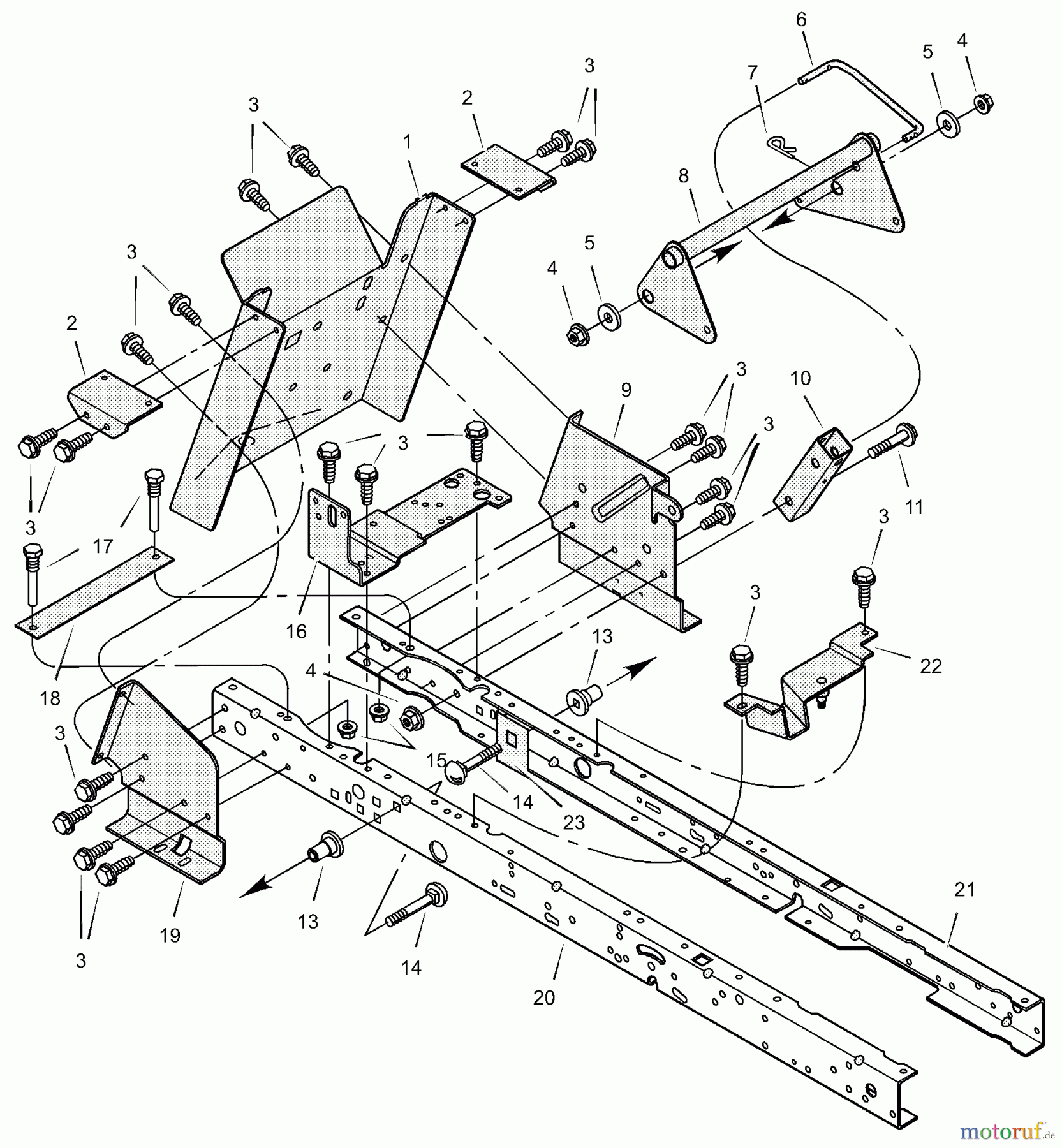  Murray Rasen- und Gartentraktoren 521000x71A - B&S/Murray 52