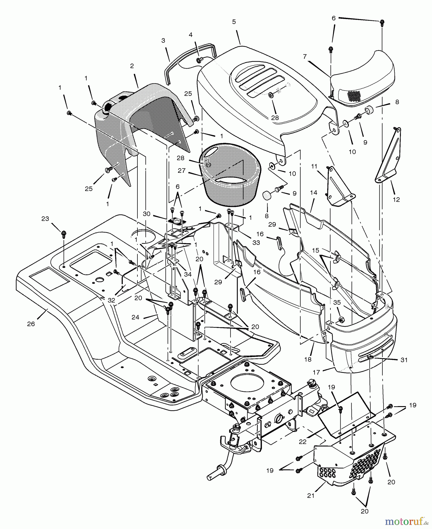  Murray Rasen- und Gartentraktoren 525607x692A - Stanley 52