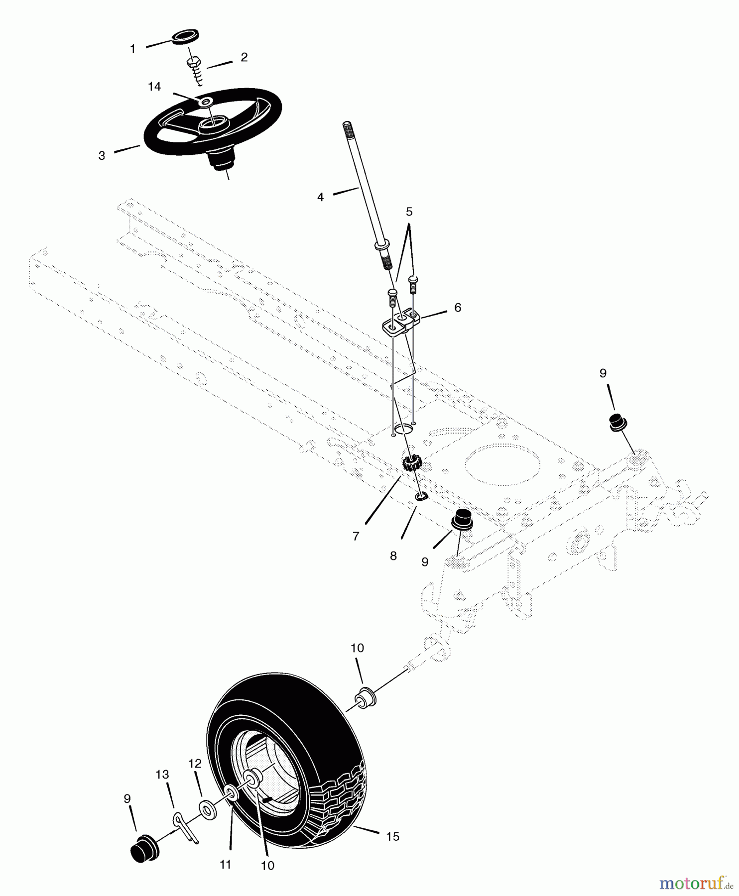  Murray Rasen- und Gartentraktoren 525607x692A - Stanley 52