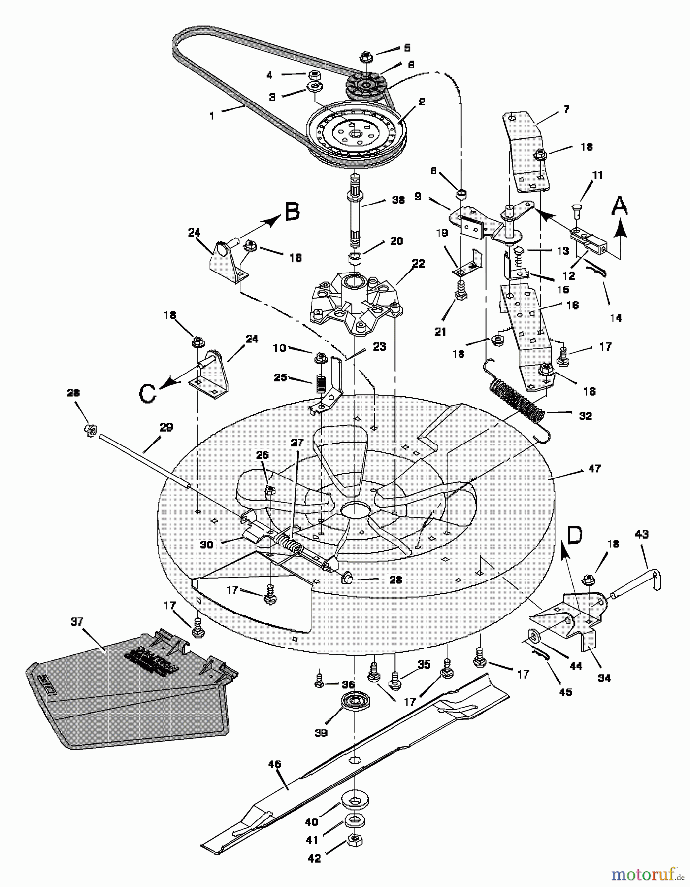  Murray Reitermäher 30565A - Murray 30