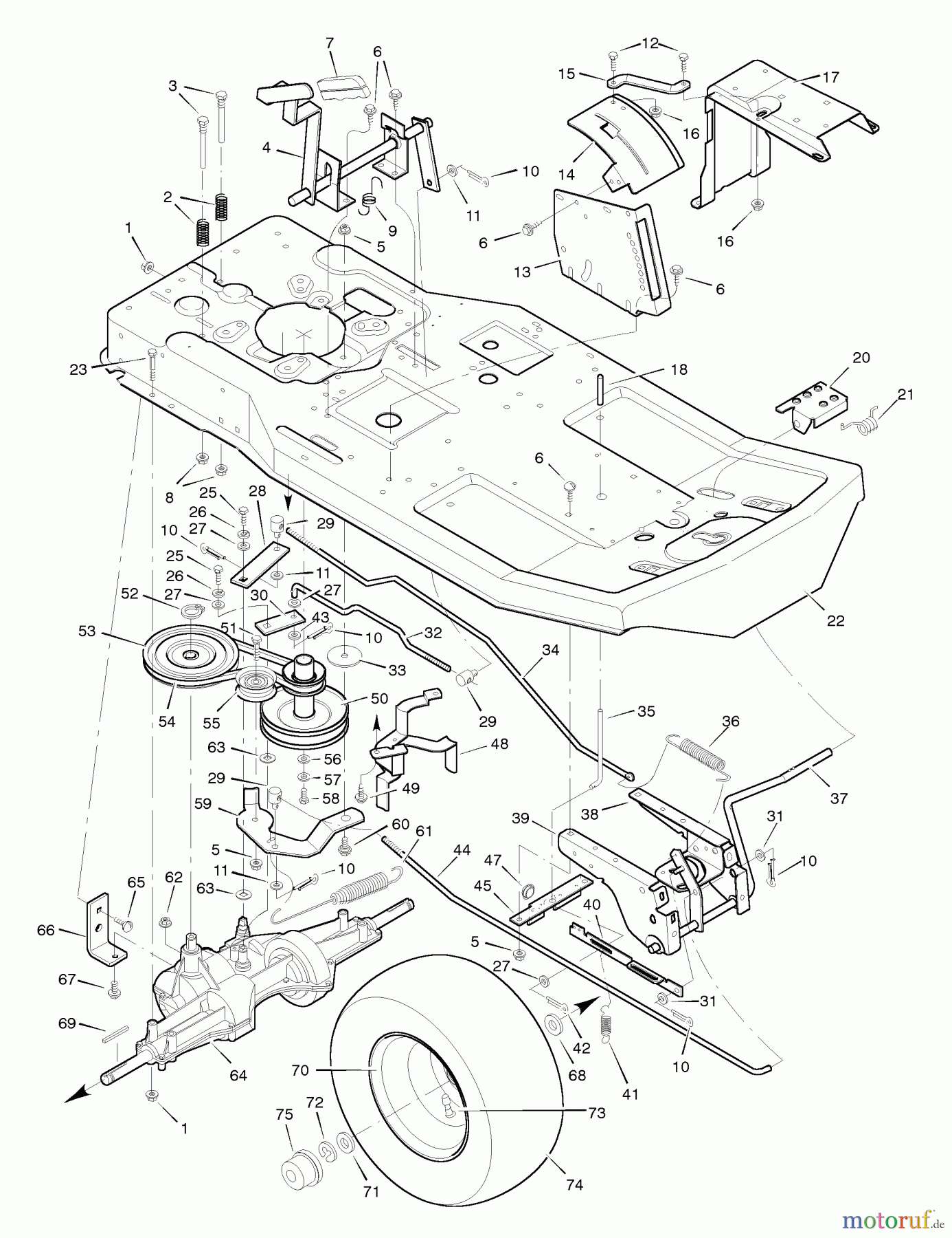  Murray Rasen- und Gartentraktoren 30576x10B - B&S/Murray 30