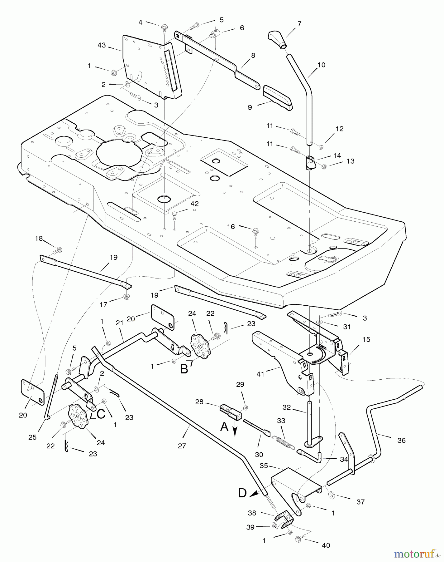  Murray Rasen- und Gartentraktoren 30576x10B - B&S/Murray 30